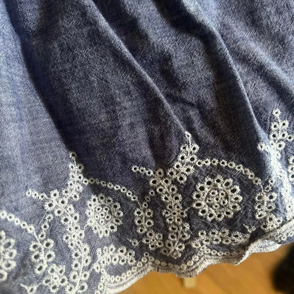 Babygap Blue and White Dress